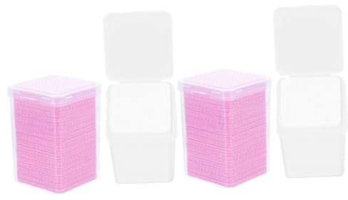 Ipetboom 800pcs Cleaning Pads Glue Residue Removers for Eyelash Glue Wiper Cotton Pads
