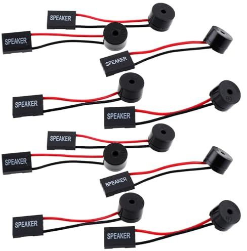 Mozeat Lens 10 PCS Motherboard Speaker PC Motherboard Internal Speaker Mini Computer Case Speakers Pc Internal Bios Plug Buzzer Alarm