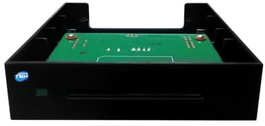 SIMPLETEK - Interner 3,5 Smart Card Reader für Floppy PC Server USB Slot | USB CCID, CAC, PIV, SIPRNET, J-LIS Smart Cards, ISO 7816 Karte, Schwarz, PPS, USB 2.0, Plug&Play, intern, PC/SC