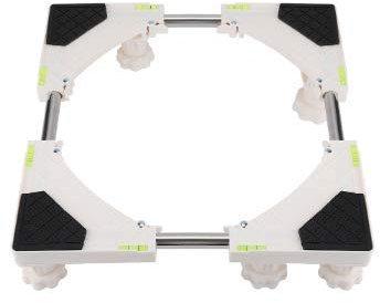 Base del Basamento della Lavatrice Robusto 4/8 piedi Regolabile Staffa Porta Lavatrice Supporti per Lavatrici per Asciugatrice Lavatrice Frigorifero Stand (8 Feet)