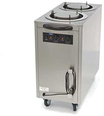 Maxima Gastro Plattenwärmer - 80 Teller - Bis zu Ø30 cm - auf Rädern