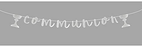 Générique Tendances Fêtes - Guirlande Lettres Communion 2M Argent