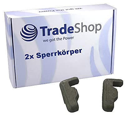 Trade-Shop - Juego de 2 portabrocas de repuesto para Bosch 11318EVS 11321EVS 11321EVS (3611C21010) 11223EVS 11235EVS 11245EVS 11311EVS 11316EVS