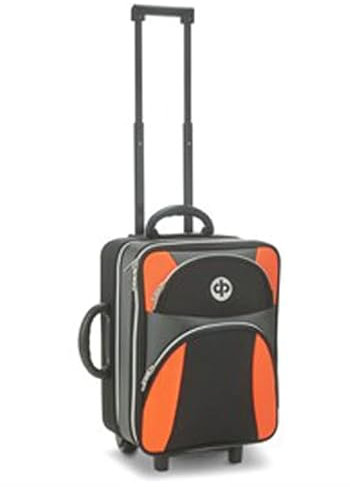 SGL DRAKES PRIDE ORANGE CROWN GREEN/FLAT GREEN 4 BOWL HIGH ROLLER TROLLEY BAG **B4291**