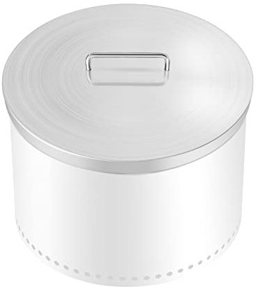 Feuerstelle, Deckel für Solo-Herd, Lagerfeuer, 49,5 cm, Feuerstelle, Edelstahl, runde Abdeckung mit hitzebeständigem Griff, Outdoor-Feuerstellen, Holzverbrennung und Camping-Zubehör