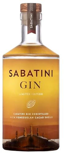 Sabatini Gin, London Dry Gin, 700ml, Ideale per Gin Tonic Premium, Note Fresche, Citriche e Floreali, con Finocchio Selvatico, Lavanda, Foglie di Olivo, Gin Artigianale Toscano, Idea Regalo, 41.3% Vol