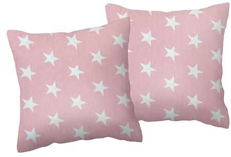TiCAA Kissen-Set 40x40 cm mit Motiv 2-teilig