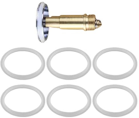 6Pcs Sink Plug Rubber Seal,O Rings Bath Plug Seal,38mm/1.49inch Pop Up Plug Washer,Replacement Sealing Gasket,Drain oring Parts,Rubber Washers For Push-Type pop up Sink drain Plug Metal Basin Plugs