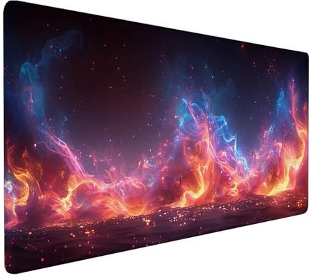 Alfombrilla Ratón FantasíA, Alfombrilla Ratón XXL 1000x500x3mm, Gaming Mouse Pad con Base de Goma Antideslizante, Alfombrilla Raton Impermeable para Accesorios Pc Gaming, Regalo Mujer, Rosado Z-2-0