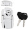 eMagTech Lucchetto Per Bauletto Moto Con 2 Chiavi HLA10858 Compatibile Con Yamaha Borsa Da Viaggio