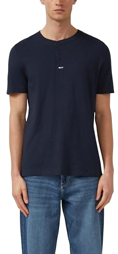 s.Oliver Henley-Shirt in Flammgarnstruktur