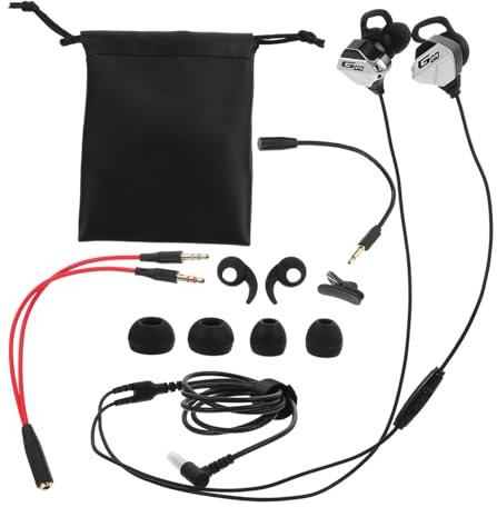 SMASOLO Gaming Earbuds Wired Computer Gaming Headphones Sound Quality In-ear Earphones for Pc