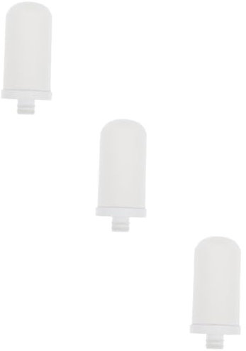 KONTONTY 3 Piezas Filtro de Agua para Grifo Purificador de Agua de Cocina Filtro Cerámico Limpieza Impurezas Instalación Rápida sin Fugas