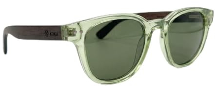 KOKU Gafas de Sol Polarizadas - Colección Indie Vibe - Estilo Bohemio y Alternativo para Hombre y Mujer con Protección UV400 y funda de corcho