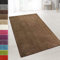 casa pura Teppich Wohnzimmer Hellbraun Flauschiger Teppich 100x400cm Läufer, weicher Wohnteppich Deko für Schlafzimmer, Kinderzimmer, Flur mit antirutsch Unterseite, Shaggy Hochfloor Barcelona
