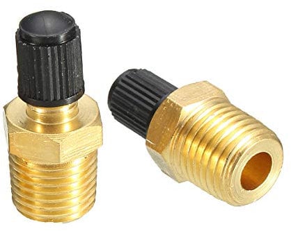 Nickel Plated Brass Air Valve Compressor Tank Fill Valves 1/4inch NPT