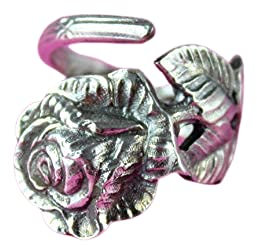 Rosen Besteckschmuck Ring, ca. 63 (20,2) Ring aus Besteck