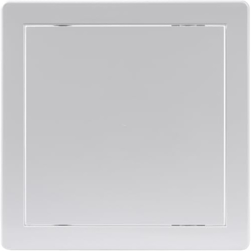 Vent Systems 200 x 200 mm Zugangsklappe aus ABS-Kunststoff für Trockenbau, Wand und Decke, Elektro- und Sanitär-Service-Türabdeckung - Rahmengröße 218 x 218 mm