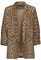 PIECES PCBOSS 3/4 Printed Blazer Noos, Naturel/AOP : léopard, S Femmes