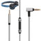 V-MOTA Y50BT Kabel, kompatibel mit AKG Y50 Y40 Y40BT Y45BT Y500 N60NC K845BT K840KL, Inline-Mikrofonsteuerung, Kopfhörerkabel, funktioniert auf iOS/Android, 1,8 m (Silbergrau)
