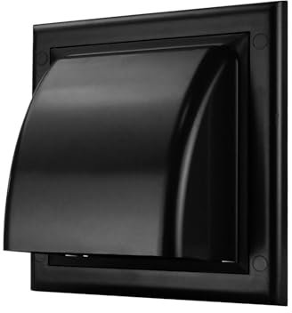 MKK 22852-027 Cubierta Protectora contra la Intemperie para fachada y Rejilla de ventilación, Grafito, Ø 125 mm