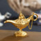 Genie Öllampe,Aladdin Wunderlampe Weihrauch Brenner,Retro Legend Aladdin Lampe Magic Genie Wishing Light,Arabische Genie Lampe,für Home Table Dekoration,Startseite Teekanne Öl Lampe Geschenk (Stil 4)