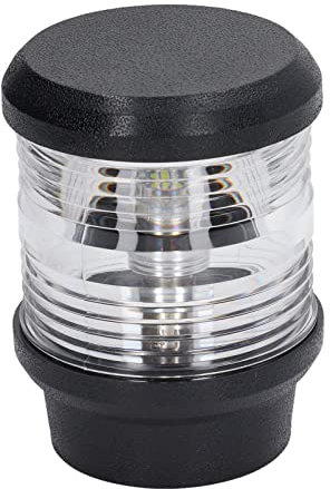 LiebeWH LED-Marine-Navigationslichter, Boots-Rundumlicht, Boots-LED-Rundumlicht, IP65, Wasserdicht, 360°-Rundum-Boot-Hecklicht für Ponton-Fischerboote, ABS-Gehäuse, LIEBEWHT46A213UDW