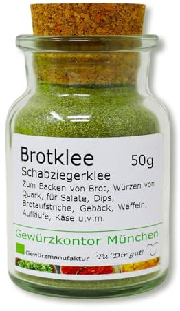 Schabzigerklee (Brotklee) 50g im Glas Gewürzkontor München