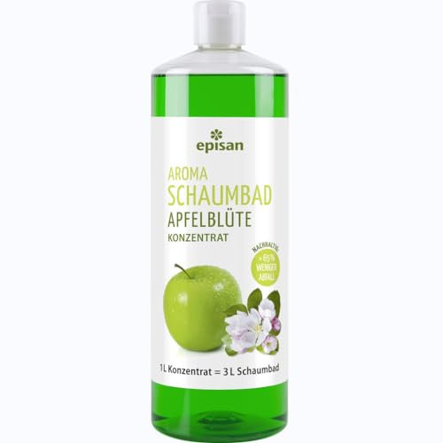 Episan Aroma Schaumbad Konzentrat Apfelblüte 2 x 1 Liter (2 L = 6 L Schaumbad)