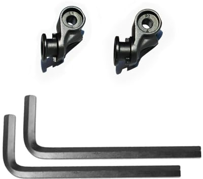 QC35 Metal Hinge Swivel - Compatible with Bose QC35 II/QC45/QC25 - Easy Replacement Parts - Durable (Black)