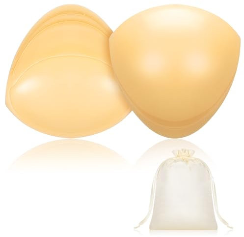 Neer Klebrige BH Einlagen Beidseitig Push Up Klebepads Damen Silikon Selbstklebend Bikini Insert Brust Pads Brautkleid BH
