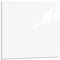 DarHaus Placa protectora de vitrocerámica 60x65 cm 1 pieza cocina eléctrica universal para inducción protección contra salpicaduras tabla de cortar de vidrio templado como decoración blanco