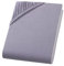 Spannbettlaken 90x200-100x200 cm - Jersey Spannbetttuch 100% Baumwolle - Komfort Bettlaken für Matratzen bis 30 cm Höhe, Spannbettlaken Farbe Grau