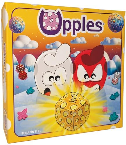 UPPLES | Divertido Juego de Mesa con Amigos y Familia | Adultos y niños Desde 8 años hasta 101 | De 1-4 Jugadores | Juego de Cartas y fichas | Lógica, Estrategia e Ingenio | Educativo y Original