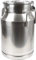 CWCQGH Milchkanne aus Edelstahl 304, robuste Milchkanne, Weineimer, Milchtopf, Tragekanne, Milchflasche, Ölfass, Teekanister, Silikondichtung mit Tragegriff,60L