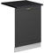 Vicco Panel Frontal del lavavajillas Fame-Line, Antracita-Oro Landhaus, 60 cm, ET Antracita