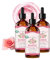 Rosenöl-Ätherisches Öl für das Gesicht, Bio Kaltgepresste Ätherische Öle mit Jojobaöl, Feuchtigkeitsspendendes Rosenöl für Gesicht, Körper & Haar, Tiefe Hydratation, Nicht klebrig (3pc, 100ml)