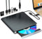 Externes Blu-ray Laufwerk Blu-ray Laufwerk BD/DVD Player Lesen/Schreiben Tragbares Blu-ray Laufwerk USB 3.0 und Typ-C DVD/BD Recorder Ultra High Definition Blu-ray Recorder für Windows 7/8/10/11/MacOS