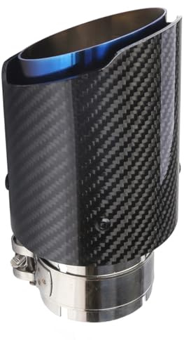 Durlo Auto-Auspuffblende, gerades Auspuffrohr, Heckspitze, Endrohr für 63–101 mm