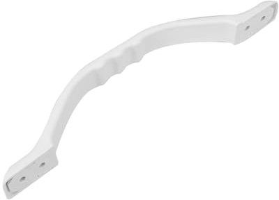 Cabilock Weißer Nylon Türgriff für Wohnmobil und Wohnwagen mit Einfacher Montage und Moderner Optik als Griff für Anhängertüren und Schubladen