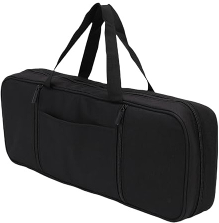 AUNMAS Custodia da Viaggio con Custodia per Tastiera, Borsa Protettiva Antiurto con per Tastiere Cablate e Wireless, Materiale in Tela, Design Portatile