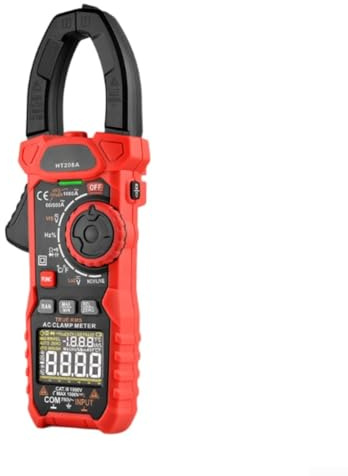HT208A HT208D 6000-Count True RMS, multimetro AC DC Multimetro NCV Live Detection Gamma manuale automatica per lavori elettrici (HT208A)