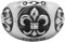BOBIJOO Jewelry - Bague Chevalière Trois Fleur de Lys Royaliste Acier Inoxydable Anneau Médiéval - 68 (12 US)