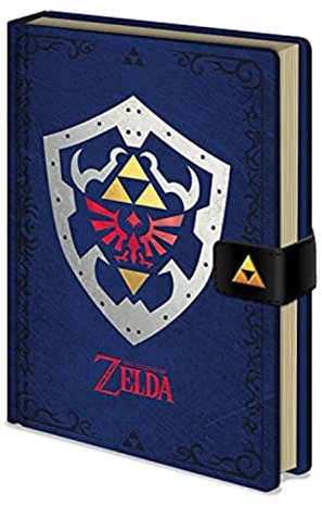 Pyramid International Carnet de notes Premium format A5 - The Legend of Zelda Bouclier Hyrule SR72448 Multicolore