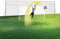 Open Goaaal - Fußballtor & Abprallnetz - Fußballtore für Garten - Fußball-Sportnetz für die Hinterhof - Fußballtor Garten - Alles in einem Trainingsgerät (Groß)