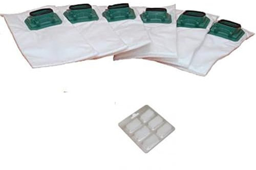 Ricambi Folletto Vk 140/150 6 sacchetti + 6 profumi + 1 griglia