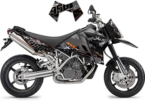 race-styles Aufkleber kompatibel mit KTM 950 Supermoto Dekor Grey