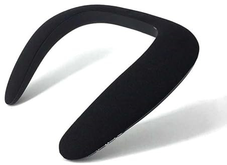 Shoulder Speaker for Samsung Galaxy A52s Smartphone Music Wireless Bluetooth Neck (Black)