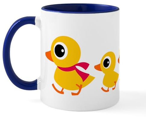 CafePress Distracted Duck Mug 11 oz (325 ml) Ceramic Coffee Mug