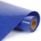 Glitter HTV Heat Transfer Vinyl Orange Rolls12inch by 9feet PU Stretch Iron on for T-Shirt for Silhouette and Cameo (9ft, Glitter Royal Blue)
